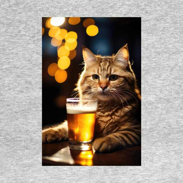 Meow Beer by JensenArtCo